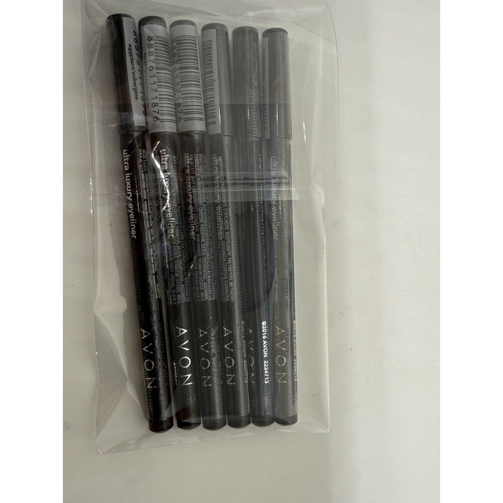 Avon Ultra Luxury Eyeliner Eggplant Set 6 Discontinued New $7 EACH, LAST ONE - Picture 5 of 9